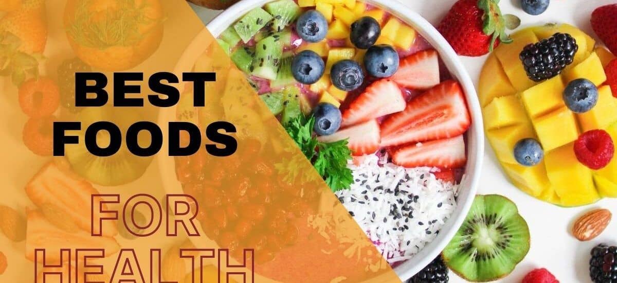 Best foods for health Cover