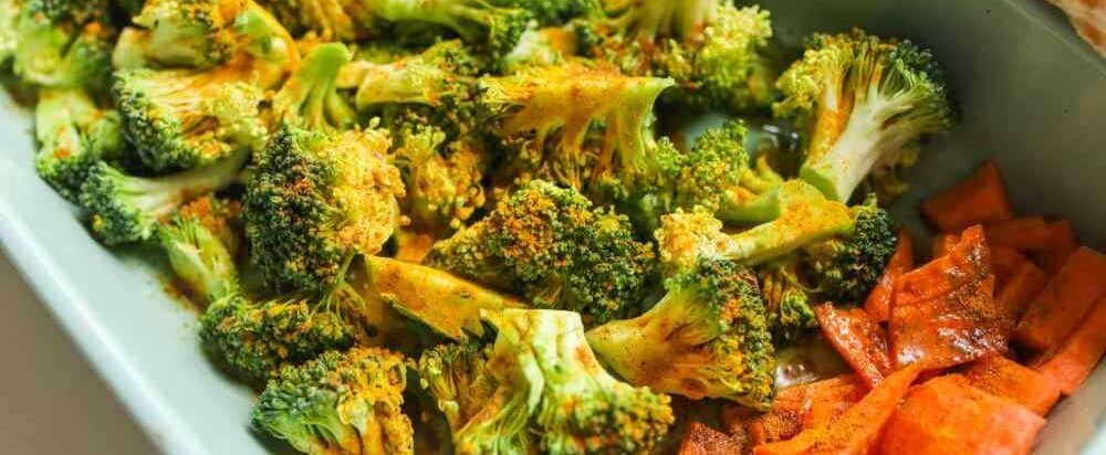 Broccoli and carrots, good for health