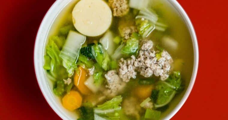 Green Minestrone Soup Recipe