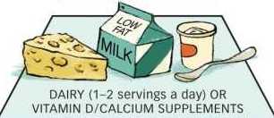 healthy eating pyramid -Dairy